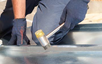 Welsh Hook metal flat roofing repairs